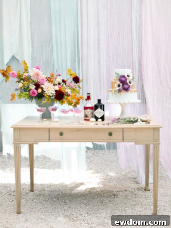 Fall Wedding Cake Inspiration | by Coco Paloma Desserts on TheCakeBlog.com