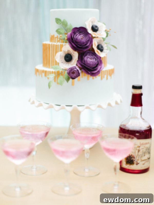 Fall Wedding Cake Inspiration | by Coco Paloma Desserts on TheCakeBlog.com