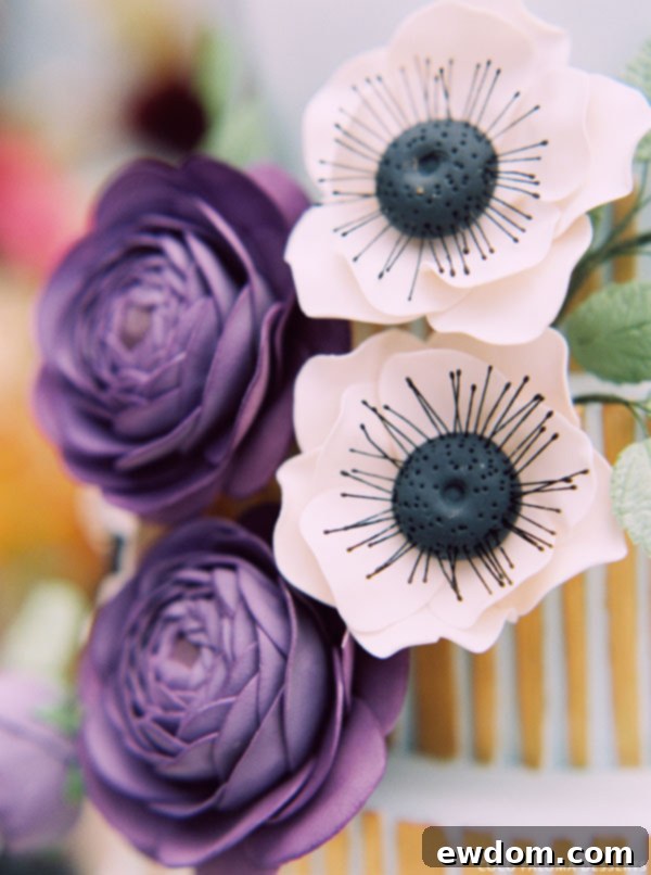 Fall Wedding Cake Inspiration | by Coco Paloma Desserts on TheCakeBlog.com