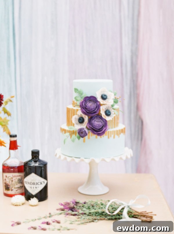 Fall Wedding Cake Inspiration | by Coco Paloma Desserts on TheCakeBlog.com