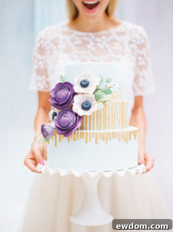 Fall Wedding Cake Inspiration | by Coco Paloma Desserts on TheCakeBlog.com