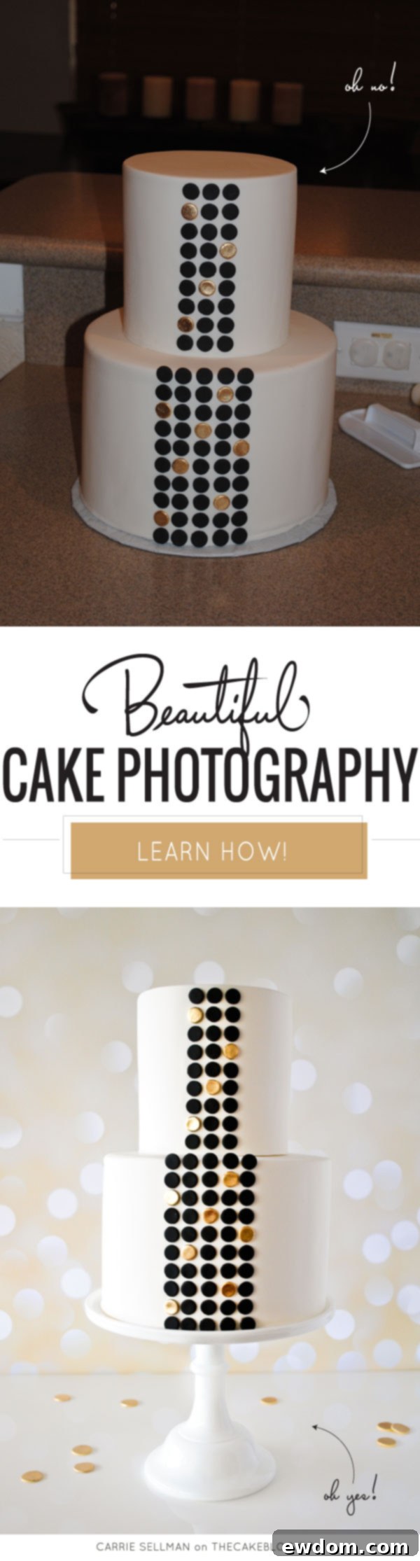 Sweet Artistry in Focus 3 Carrie Sellman shares her journey to mastering professional cake photography for stunning results