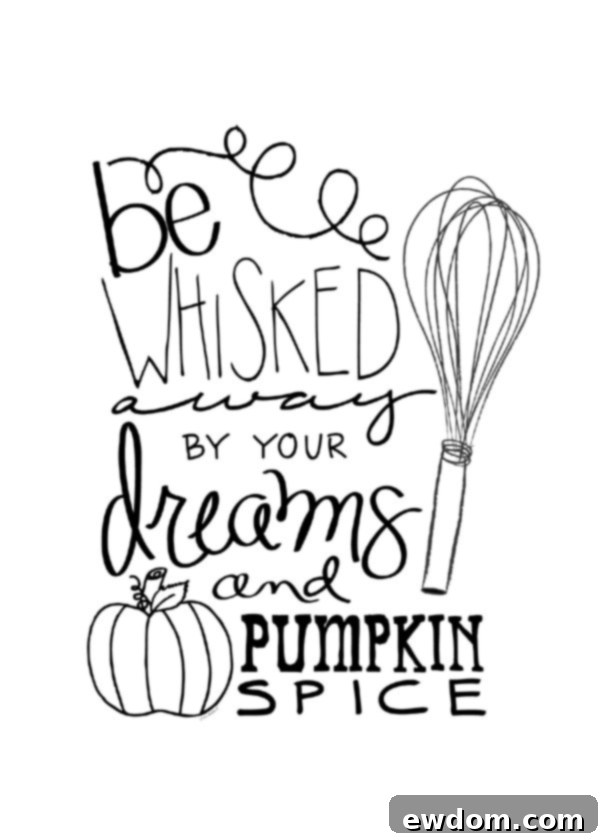 Download Black and White Fall Kitchen Art Print