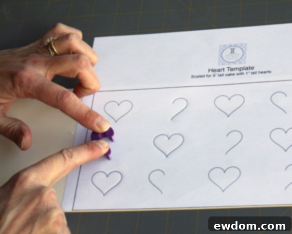 Heart Window Cake 12 How to make a heart cutout cake | by Rachael Teufel for TheCakeBlog.com