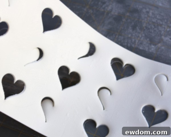 Heart Window Cake 14 How to make a heart cutout cake | by Rachael Teufel for TheCakeBlog.com