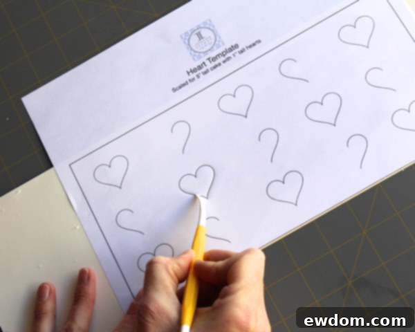 Heart Window Cake 10 How to make a heart cutout cake | by Rachael Teufel for TheCakeBlog.com