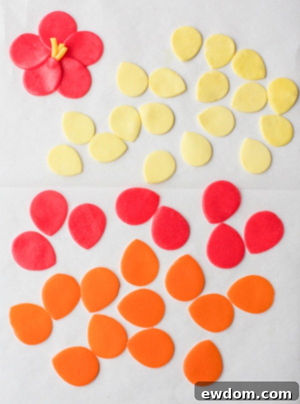 How to make a Candy Flower Cake using Airheads and Laffy Taffy | by Erin Gardner on TheCakeBlog.com