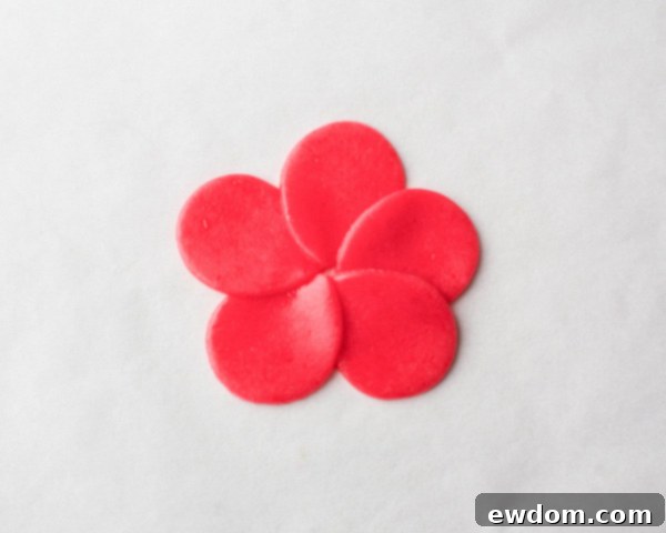 How to make a Candy Flower Cake using Airheads and Laffy Taffy | by Erin Gardner on TheCakeBlog.com