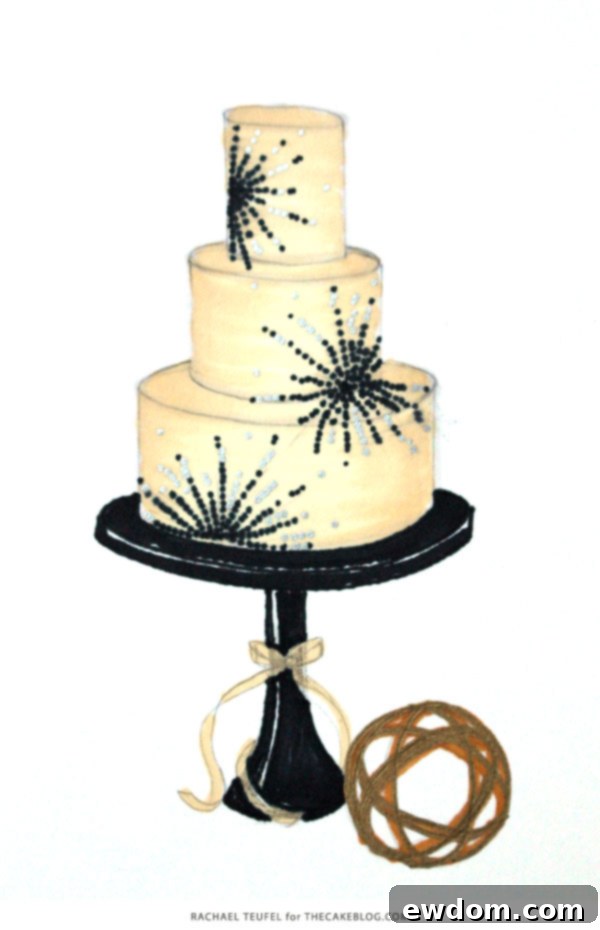 Achieving Design Harmony 3 Exploring Asymmetrical Balance in Cake Designs | Dynamic Visual Weight by Rachael Teufel