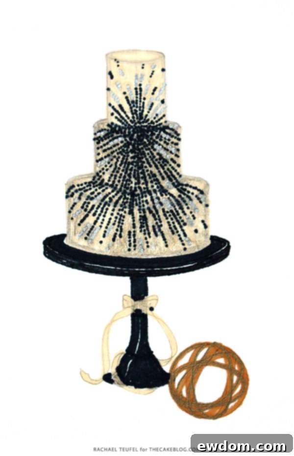 Achieving Design Harmony 4 Radial Balance in Cake Art | Central Focus and Outward Flow by Intricate Icings Cake Design