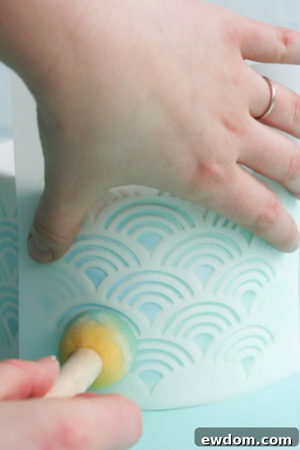 Watercolor Flamingo Cake - Technique Breakdown