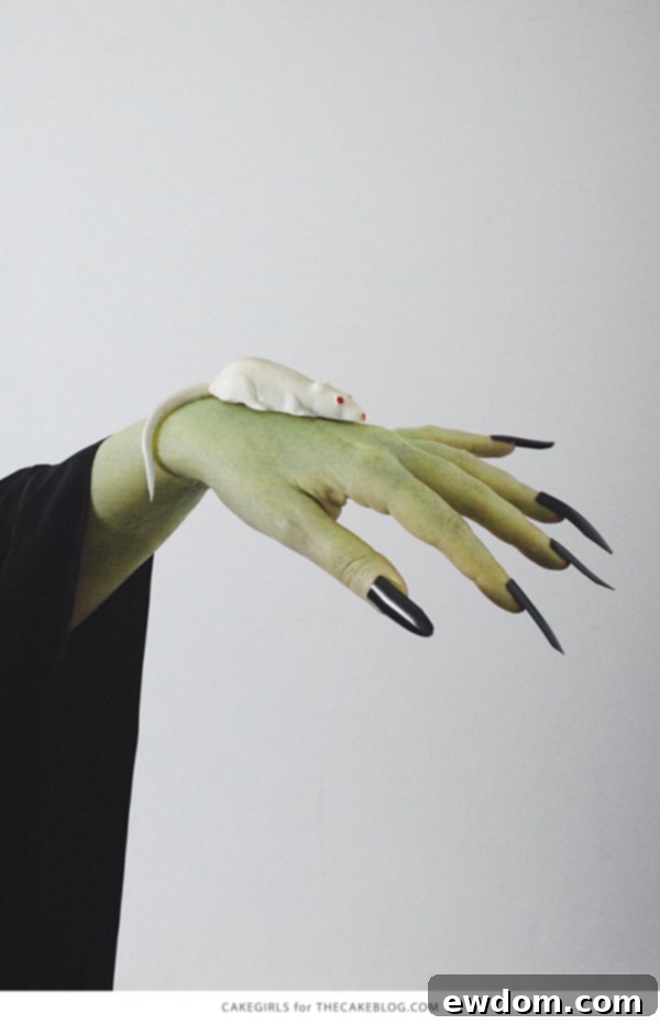 Creepy Mice Cakes! Learn how to make these spooky, red velvet filled, mice cakes -- a Halloween food sure to freak out your party guests | Cakegirls for TheCakeBlog.com