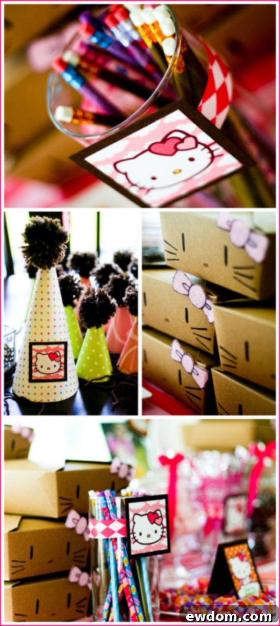 Hello Kitty Party Dessert Bar