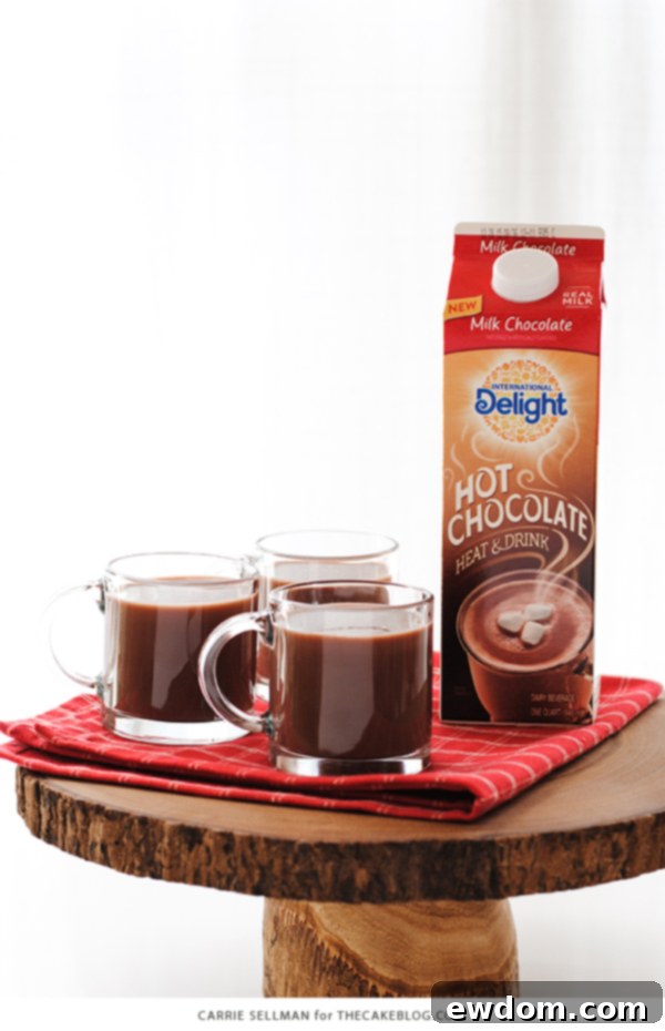 Cloud Cubes 13 Joyful Holiday Scene with Hot Chocolate and Frozen Whipped Cream Cubes