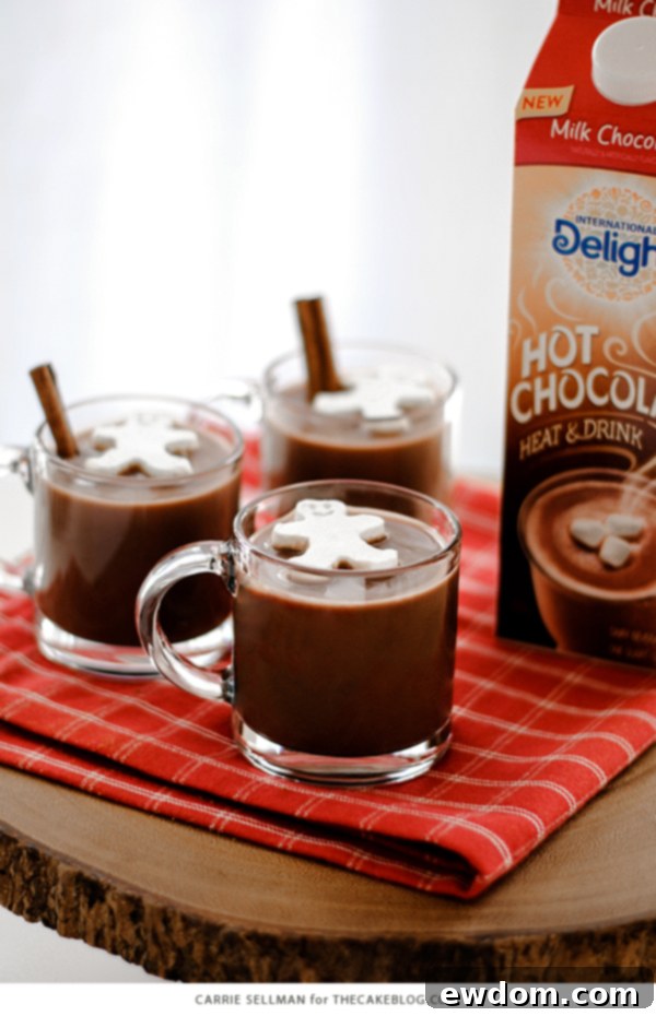 Cloud Cubes 5 International Delight Hot Chocolate Ready for a Festive Whipped Cream Cube