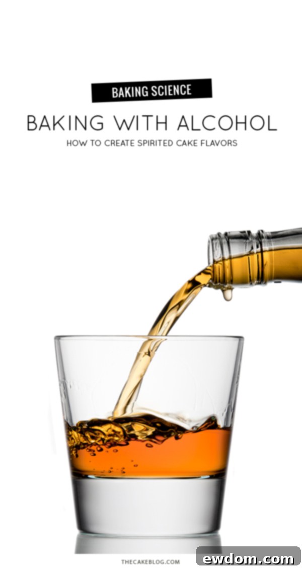 Baking With Alcohol. How to create spirited cake flavors. | Summer Stone for TheCakeBlog.com