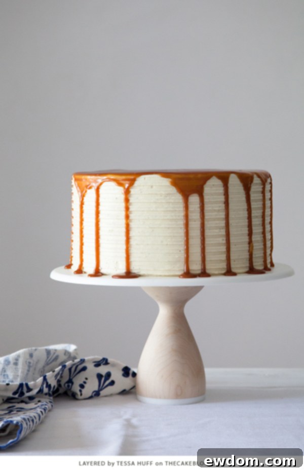 London Fog Cloud Cake 6 Variety of stunning layer cakes from Layered by Tessa Huff, showcasing diverse flavors and decorations