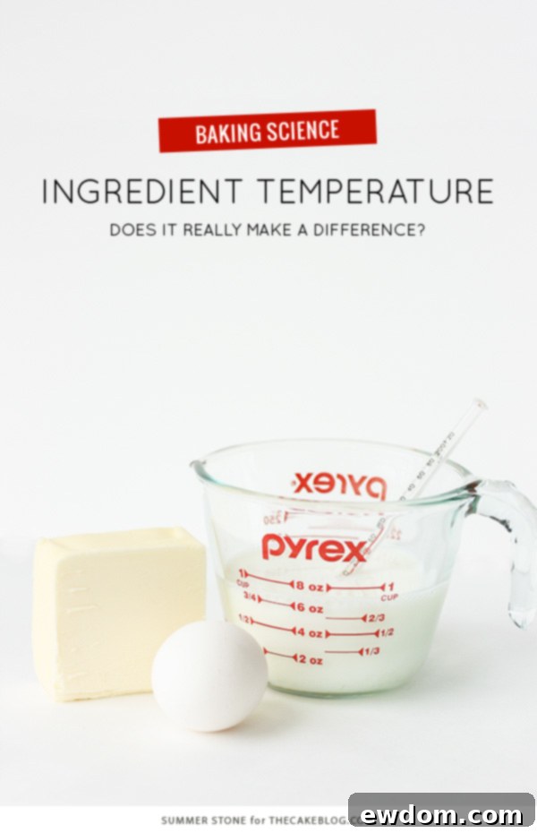 Why Ingredient Temperature Could Make or Break Your Dish 3 Understanding the Impact of Ingredient Temperature on Your Cake Batter and Final Bake