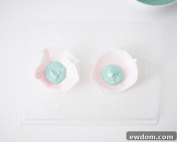 Cake Gems - how to make gem-shaped chocolate truffles filled with cake | by Cakegirls for TheCakeBlog.com