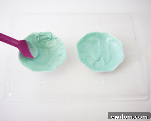 Cake Gems - how to make gem-shaped chocolate truffles filled with cake | by Cakegirls for TheCakeBlog.com