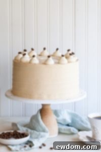 Caramel Cappuccino Cake
