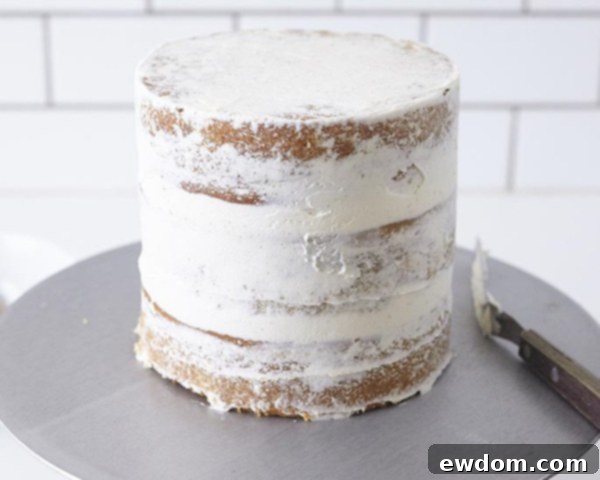 Birch Log Cake! Learn how to make this wintry, birch cake that looks just like a natural birch branch | by Cakegirls for TheCakeBlog.com