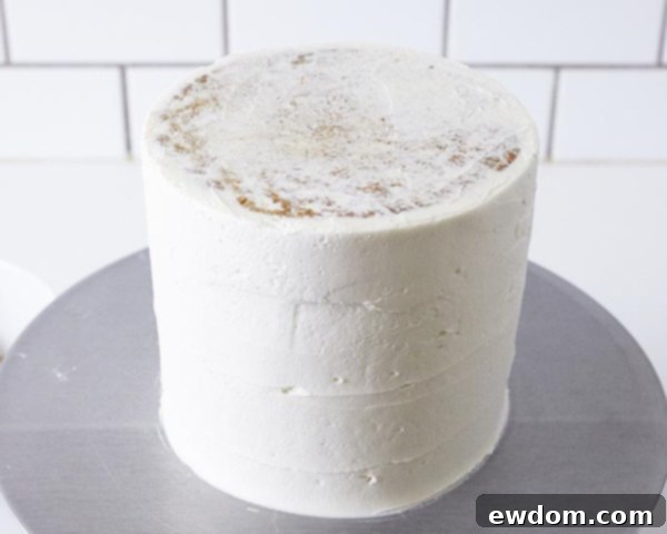 Birch Log Cake! Learn how to make this wintry, birch cake that looks just like a natural birch branch | by Cakegirls for TheCakeBlog.com