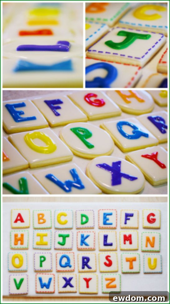 Back to School Alphabet Cookies: A Sweet Start to the School Year Back to School Alphabet Cookies