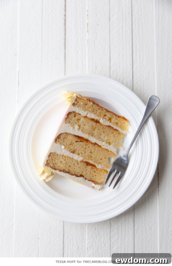 Final presentation of the Lemon Honey Apricot Cake on a cake stand