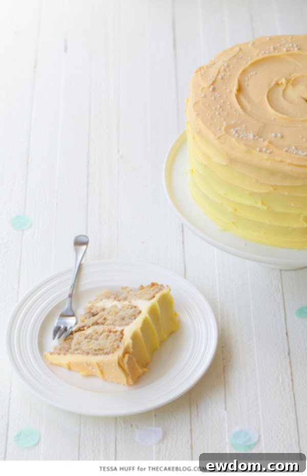 Hummingbird Cake - a no fuss favorite with tropical flavors of pineapple, banana and pecans making it the perfect summer bake | by Tessa Huff for TheCakeBlog.com