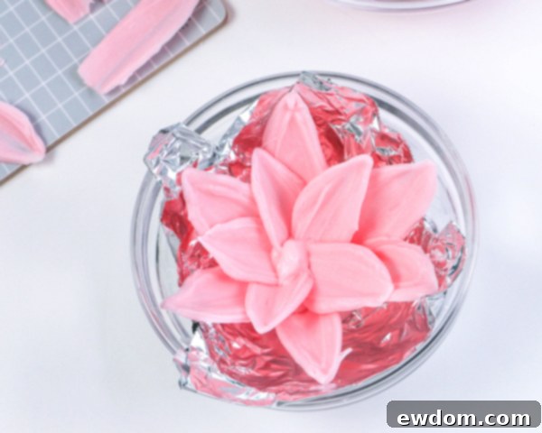 Zebra Chocolate Cake 14 Marbled Chocolate Cake - how to wrap a cake with marbled chocolate | by Erin Gardner for TheCakeBlog.com