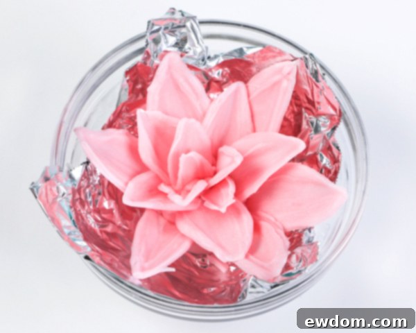 Zebra Chocolate Cake 15 Marbled Chocolate Cake - how to wrap a cake with marbled chocolate | by Erin Gardner for TheCakeBlog.com