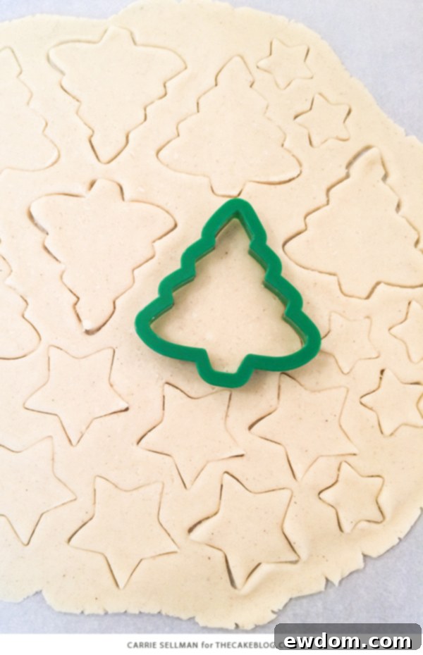 Sweet Cookie Canvas 5 Decorated Sugar Cookies - vanilla bean sugar cookies with a simple glaze icing for easy yet beautiful Christmas cookies | by Carrie Sellman for TheCakeBlog.com