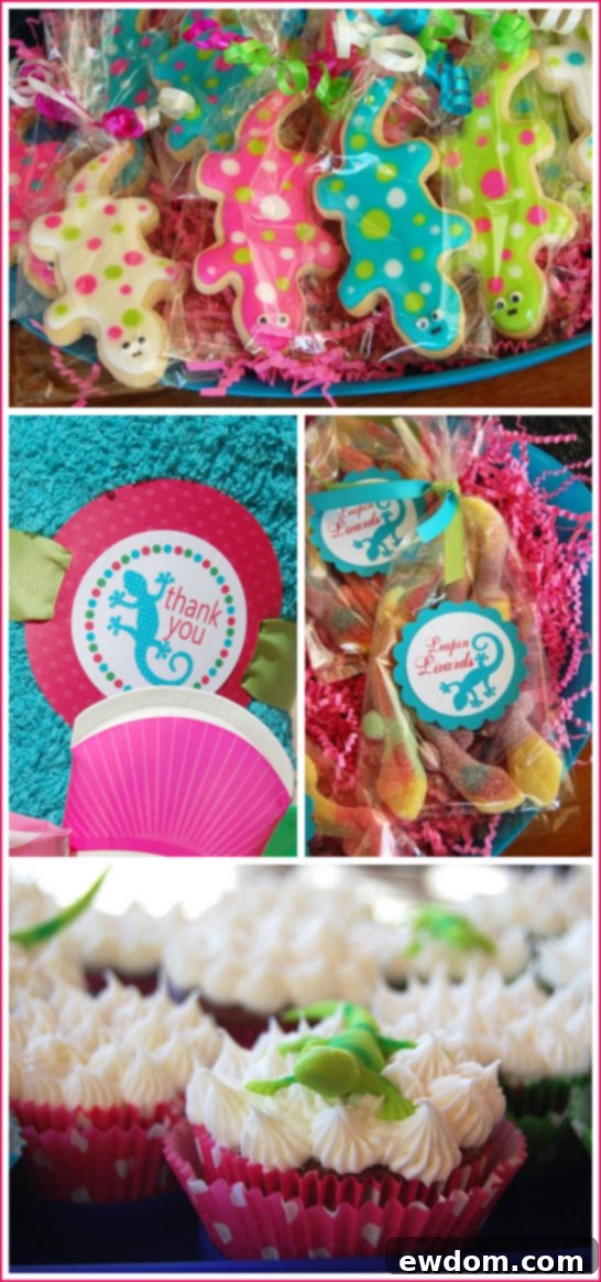 Leapin Lizards Beach Birthday Party