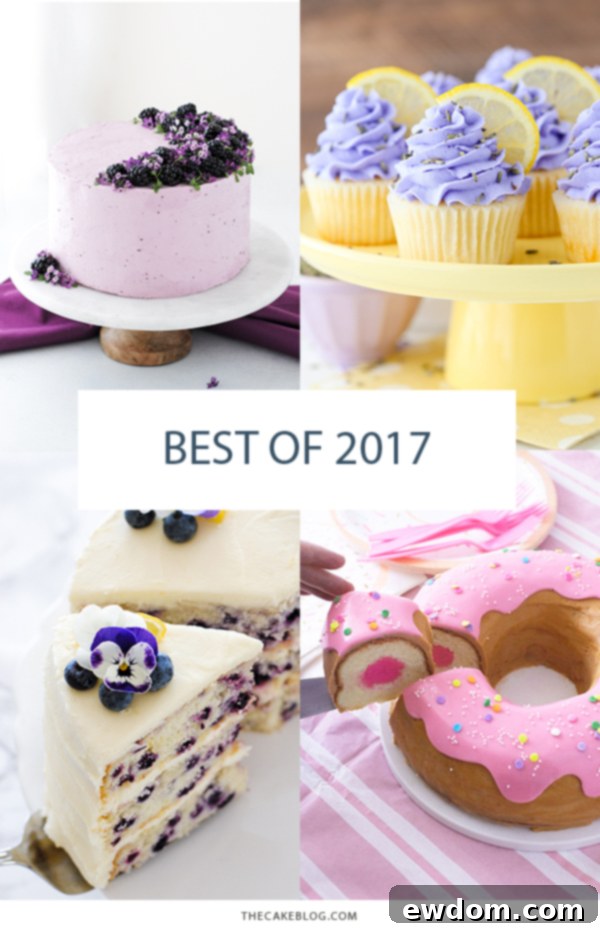 Unforgettable 2017 2 Celebrating the Best of 2017 on The Cake Blog - Top Recipes and Baking Trends