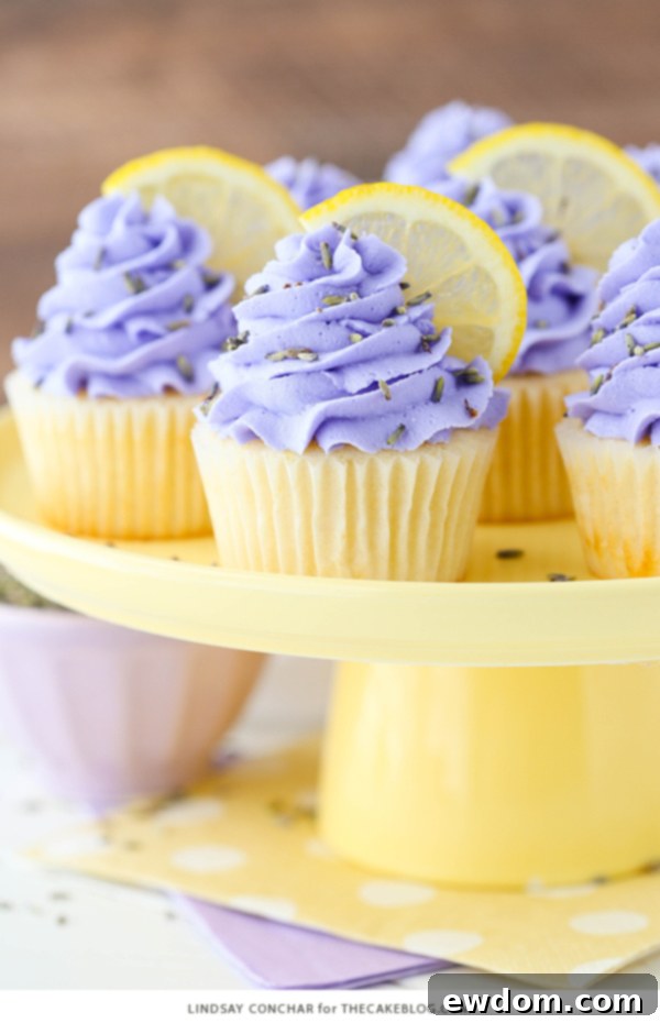 Unforgettable 2017 4 Lemon Lavender Cupcakes Recipe - Best of 2017