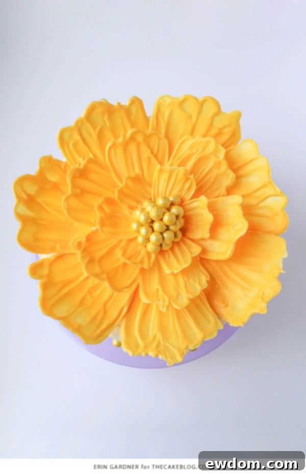 Unforgettable 2017 7 How to Make a Chocolate Flower Cake