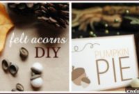 Craft Adorable Felt Acorns for Autumn