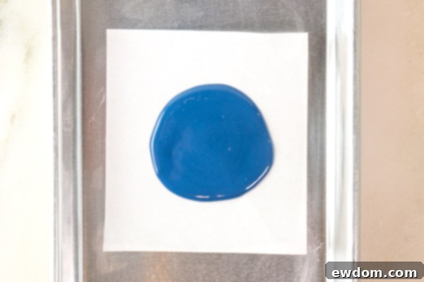 Chocolate Fireworks Cake - how to make red, white and blue fireworks out of chocolate | by Erin Gardner for TheCakeBlog.com