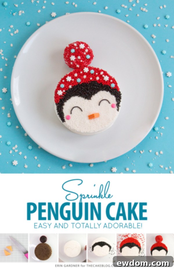 Tuxedo Treat 2 The Ultimate Sprinkle Penguin Cake