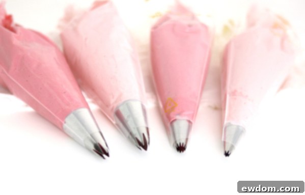 Piped Hearts Valentine's Cake | by Whitney DePaoli for TheCakeBlog.com