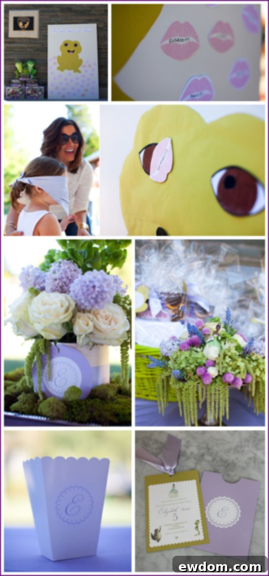 Sophisticated Princess and the Frog Party Decor Princess and the Frog Party Cake Table