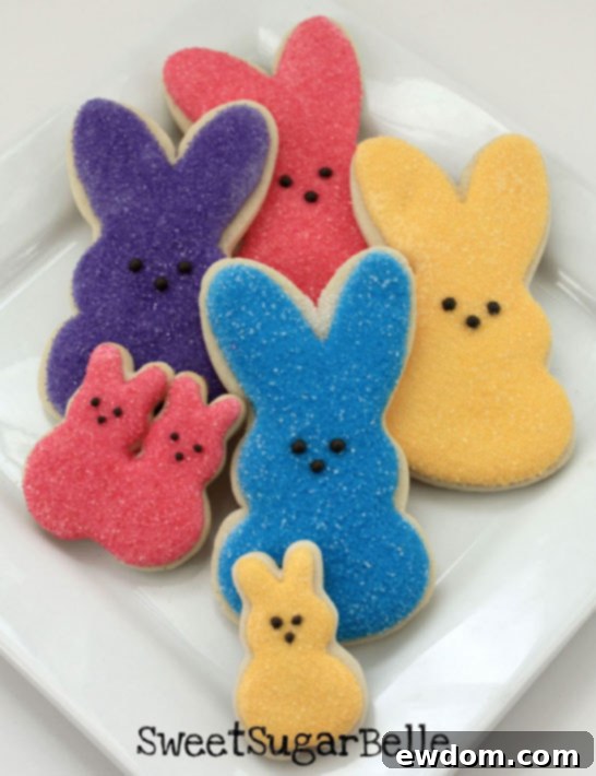 Peeps Cookies by Sweet Sugarbelle | TheCakeBlog.com