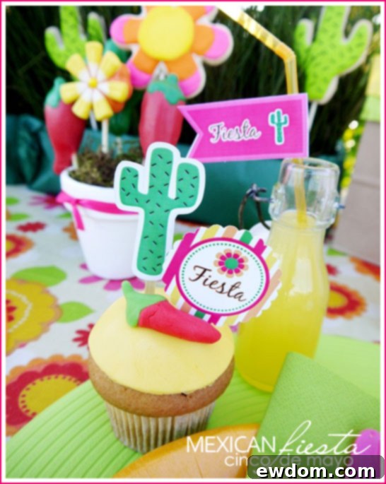 Mexican Fiesta for Cinco de Mayo - Vibrant Party Decor and Setting