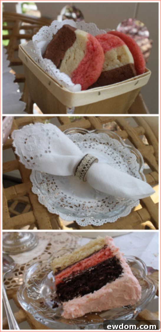 Elegant Neapolitan Party Table Setting with Floral Accents