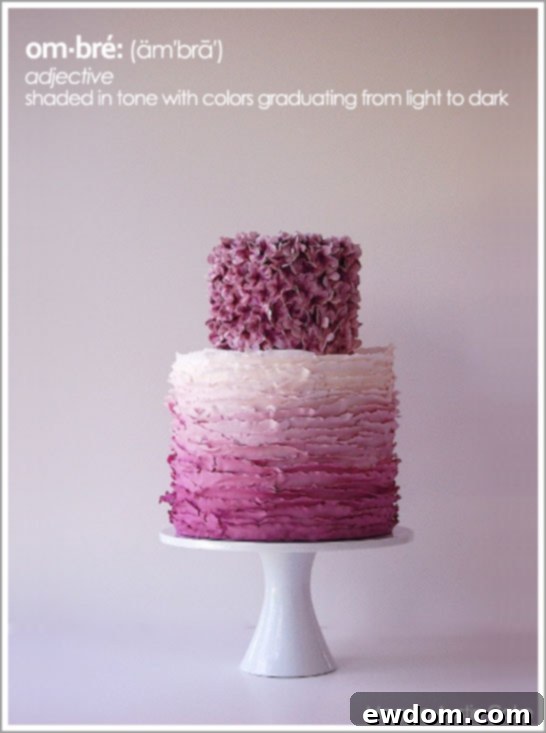 Ombre Cake by Maggie Austin