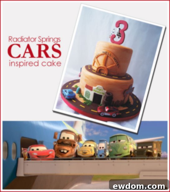 Lightning McQueen Cars 2 Cake by Rebecca Sutterby