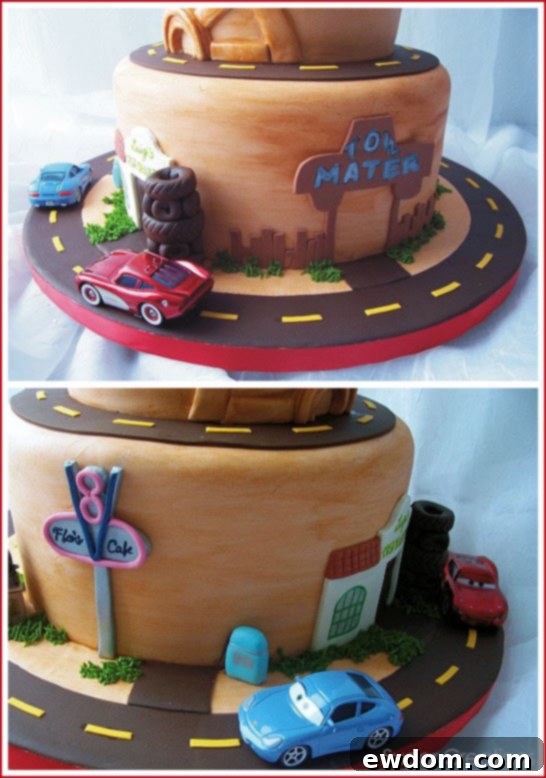 Disney Cars Cake by Sugar Creations