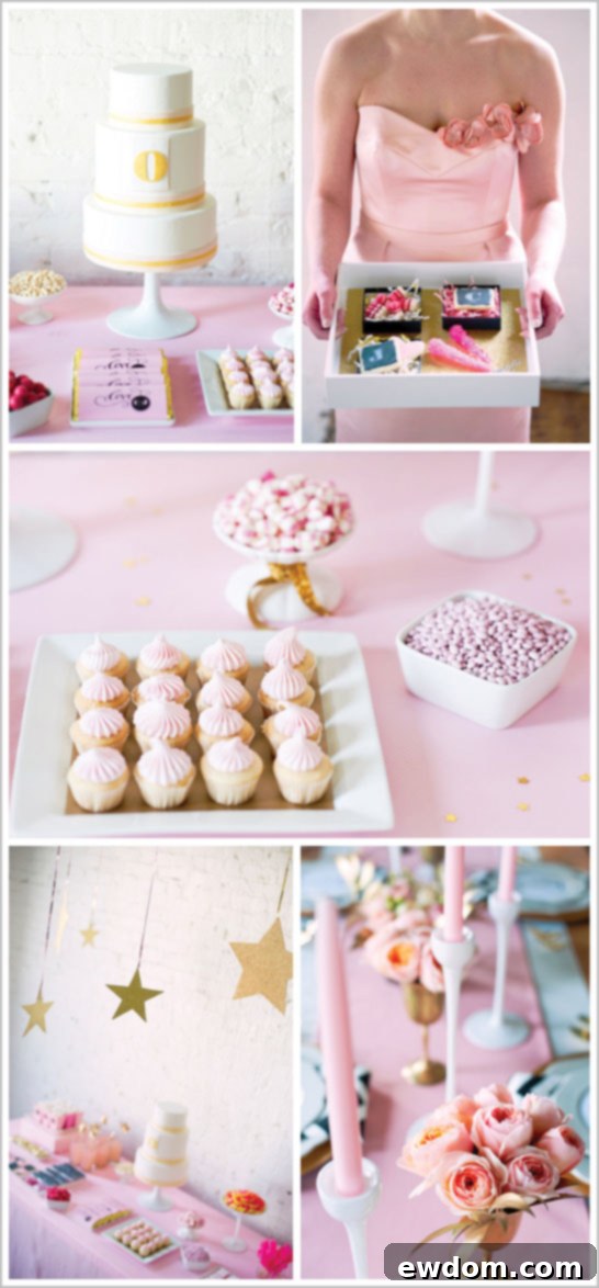 Graphic & Glitz Dessert Table Treats