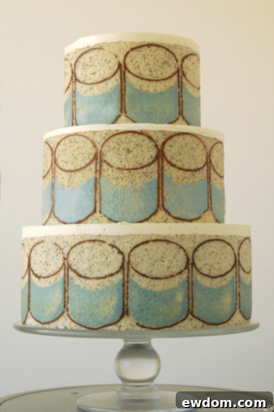 Entremet Cakes: Culinary Innovation 2 Graphic Entrement Cake by MRobin | TheCakeBlog.com